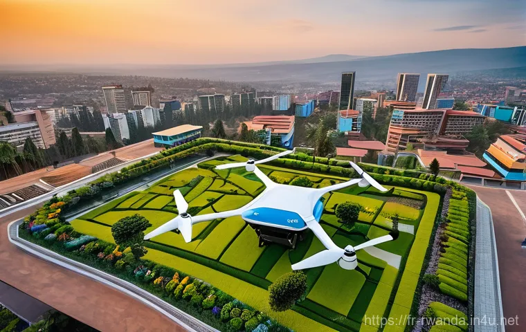 르완다와 나이지리아 비교 - **Kigali: The Technologically Advanced and Green African City**
    A wide-angle, high-definition ph...