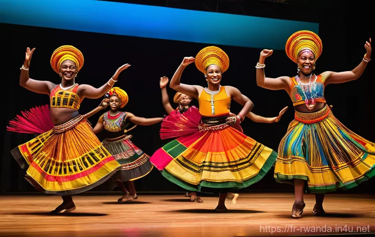 르완다 축제 및 행사 - **Prompt for Umutako Festival: Rwandan Craftswomen**
    "A captivating close-up of a Rwandan woman ...