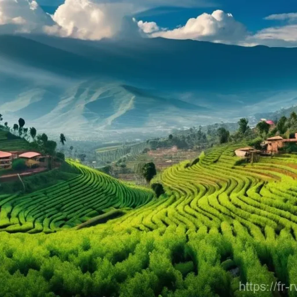 르완다 비즈니스 기회 - Here are three image generation prompts in English, designed to adhere to your specified guidelines ...