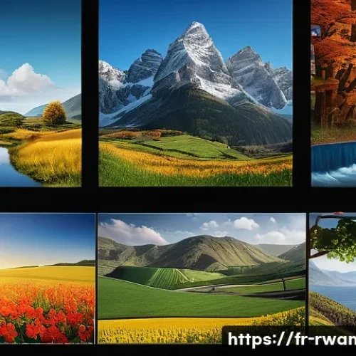 르완다의 비즈니스 허브 - Here are three detailed image prompts in English, designed to adhere to your guidelines: