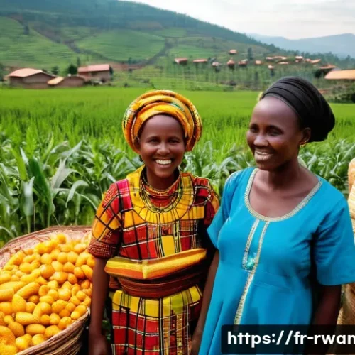 르완다의 주요 기념일 - **"Vibrant Rwandan Umuganura Celebration"**
    A joyful and colorful scene depicting a Rwandan Umug...